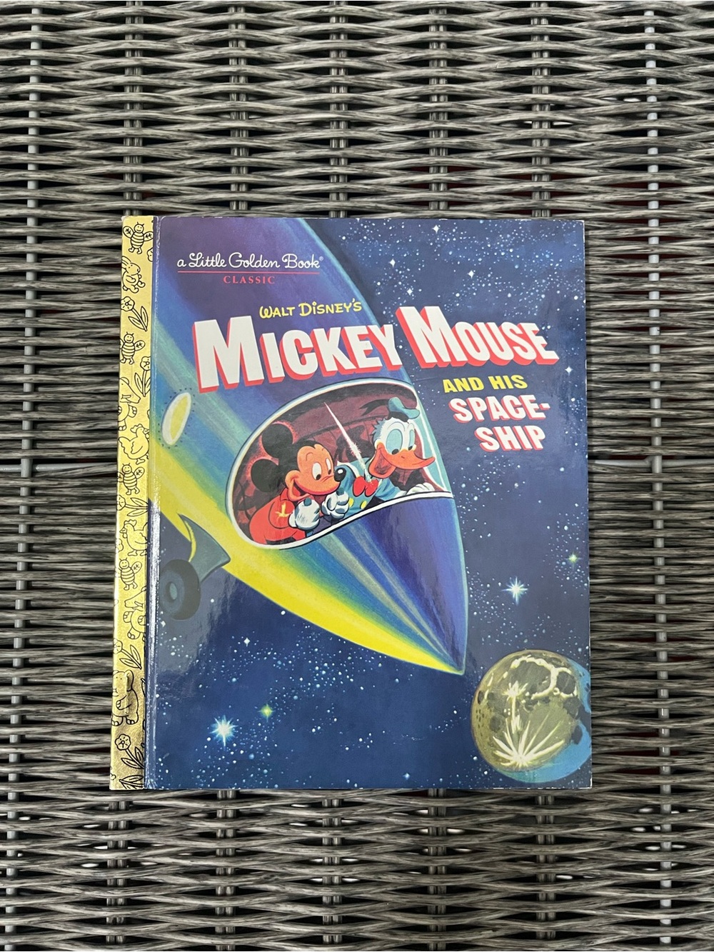 Mickey Mouse and His Spaceship (Disney: Mickey Mouse) (Little Golden Books)